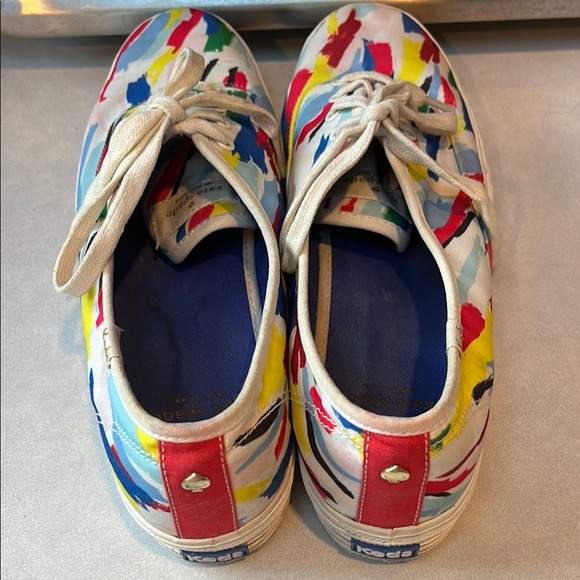 Keds Kate Spade Multicolor Brushstroke Sneakers - Picture 2 of 15